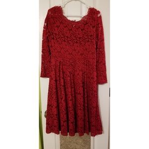 Red Lace Dress - Never Been worn!
